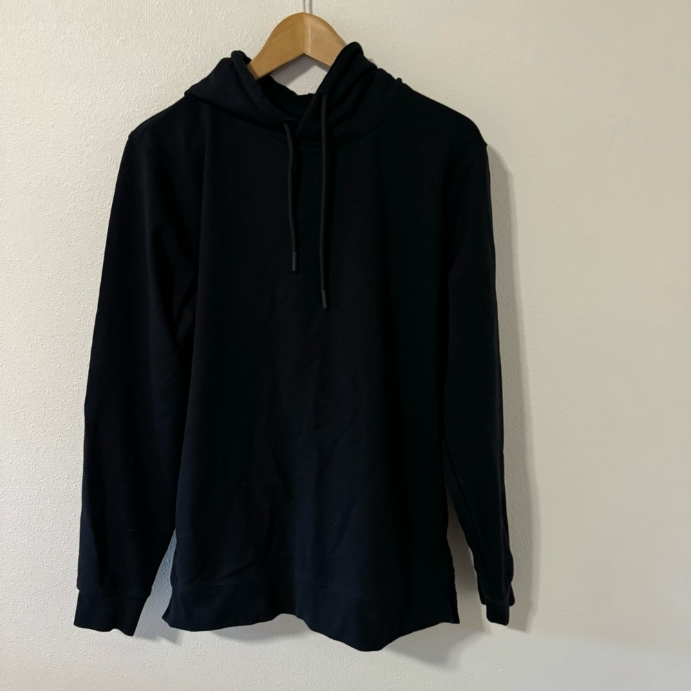 Cuts Hyperloop Hoodie Black Split Hem Pockets Min… - image 3